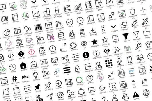 Qlik Cloud icons